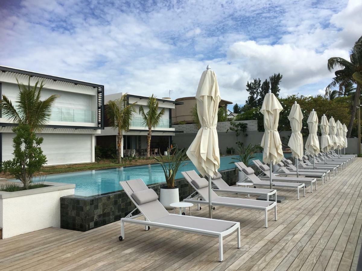 Obiches Luxury Beachfront Apartment Trou-Aux-Biches Luaran gambar